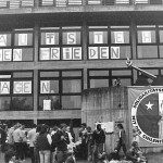 1984: Friedensfest. Themen: Solidarität mit den Menschen in Chile und Mittelamerika/ El Salvador. Protest gegen den „NATO-Doppelbeschluss“