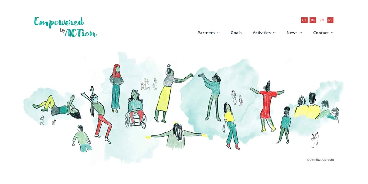 Empowered by ACTion – unsere neue Projekt-Website ist online