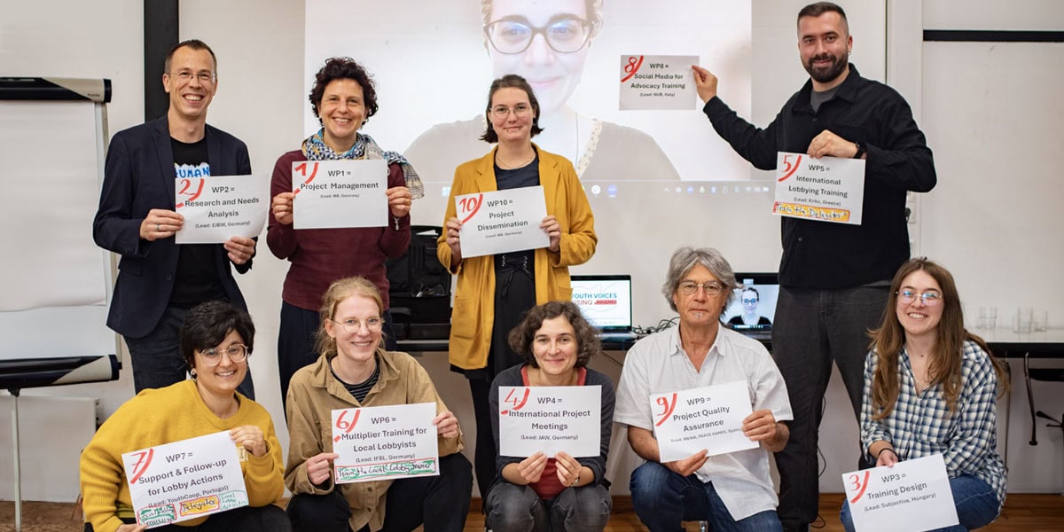 Treffen mit Vertreter*innen aller Partnerorganisationen