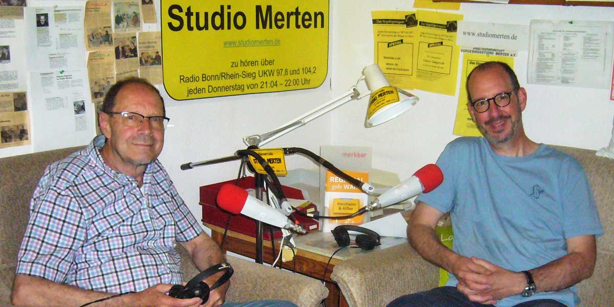 Gesamtleiter Rüdiger Sweere im Interview beim Studio Merten